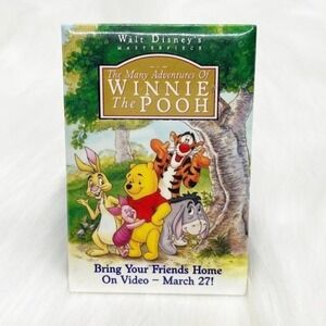 🔮 5/$25 Disney The Many Adventures of Winnie The Pooh‎ Pin